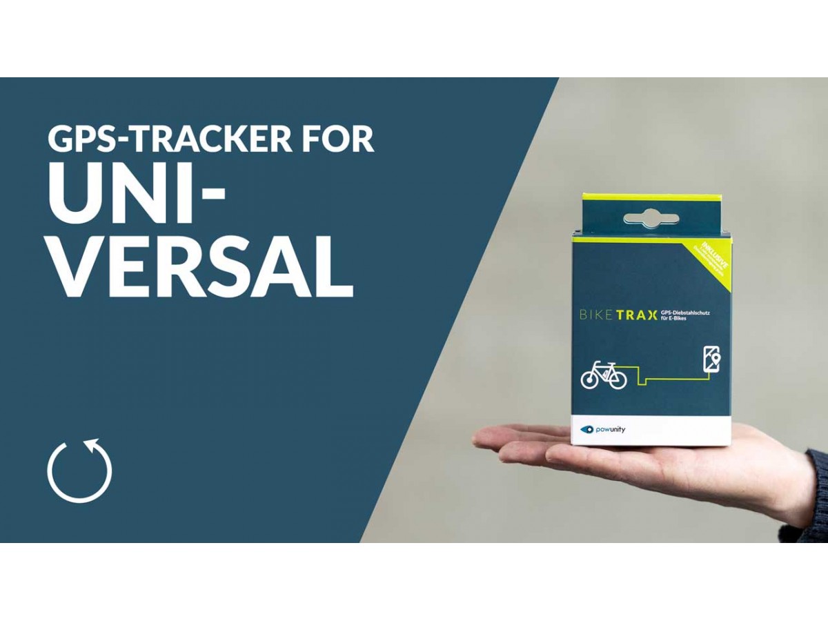 BIKETRAX - GPS Tracker Universal para bicicleta eléctrica