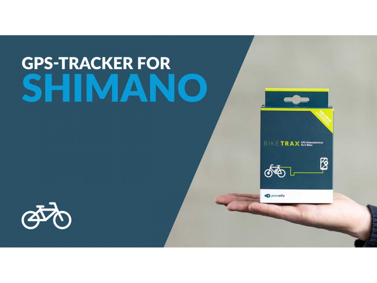 BIKETRAX - GPS Tracker per a bicicleta elèctrica Shimano