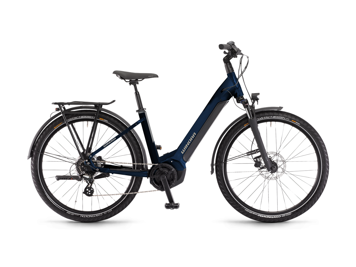 Bicicleta elèctrica urbana Winora Yucatan 8 630 Monotube